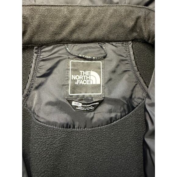 The North Face Women’s Black Belted Trench Coat | Hooded | Water Resistant Small - Picture 5 of 12